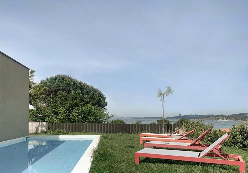 Insua Beach House Pontevedra Esterno foto